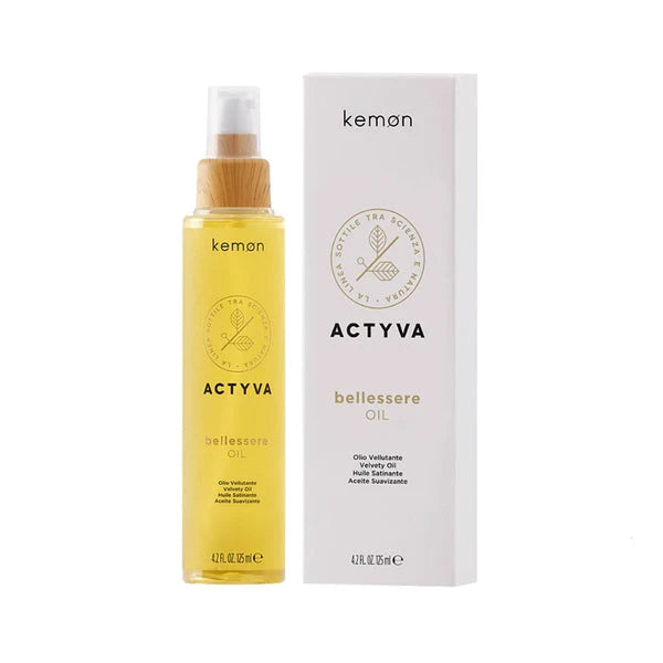 Actyva Bellessere oil bottle and box, 125 ml
