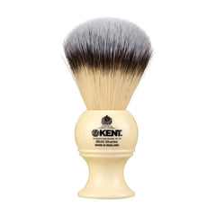 KENT BK4S Medium Synthetic Shaving Brush - Ivory - Kess Hair and Beauty