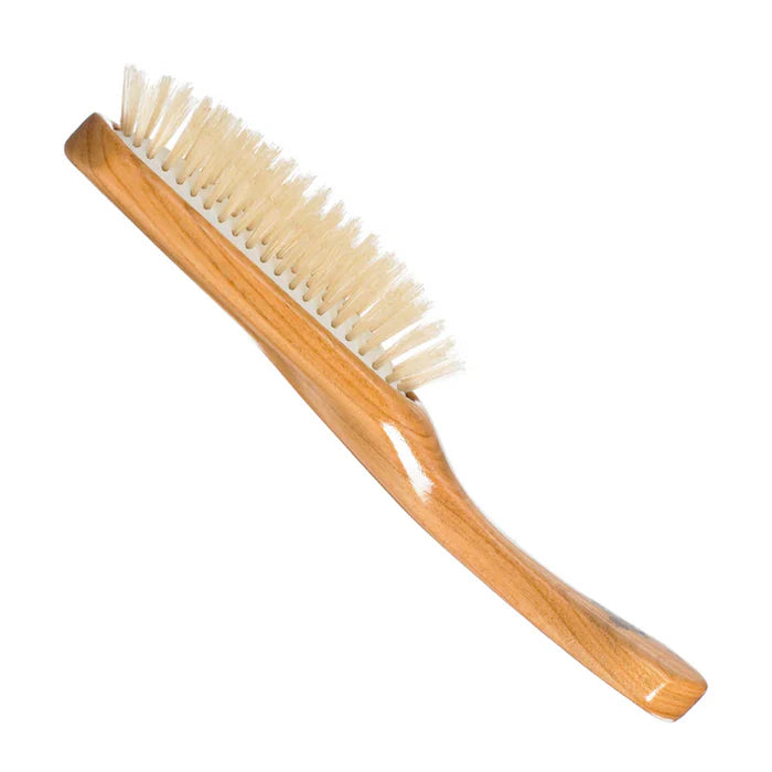 Kent LC2 Finest Ladies White Bristle Brush - Kess Hair and Beauty