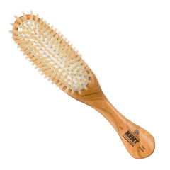 Kent LC2 Finest Ladies White Bristle Brush - Kess Hair and Beauty