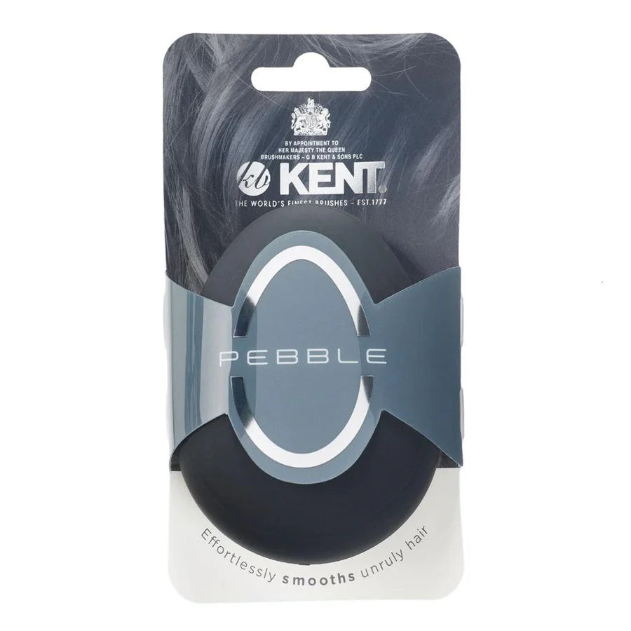 KENT Pebble Detangling Brush in Matt Black - Kess Hair and Beauty