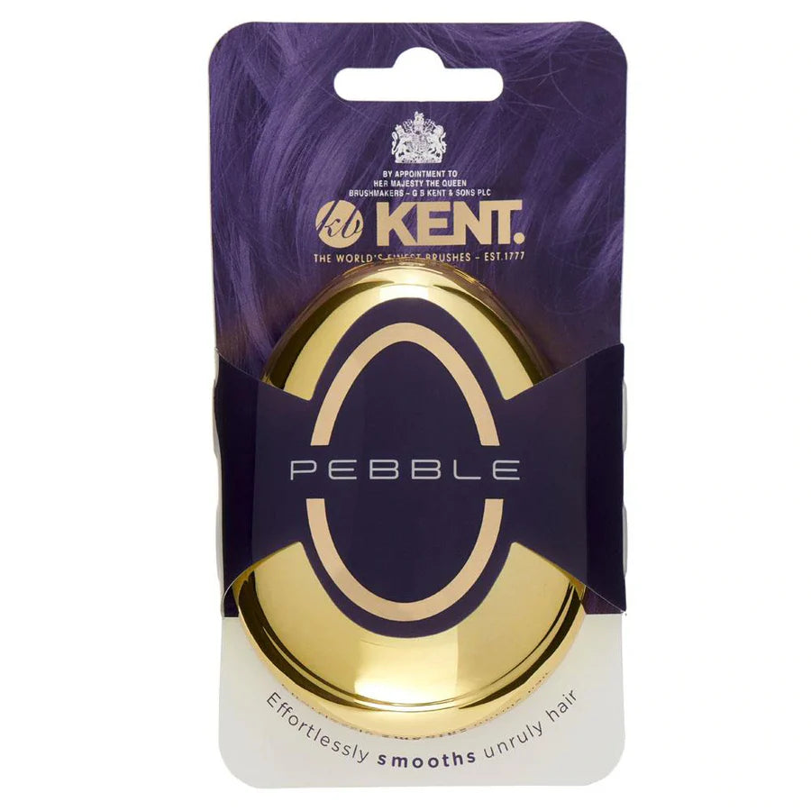 KENT Pebble Detangling Brush in Gold - Kess Hair and Beauty