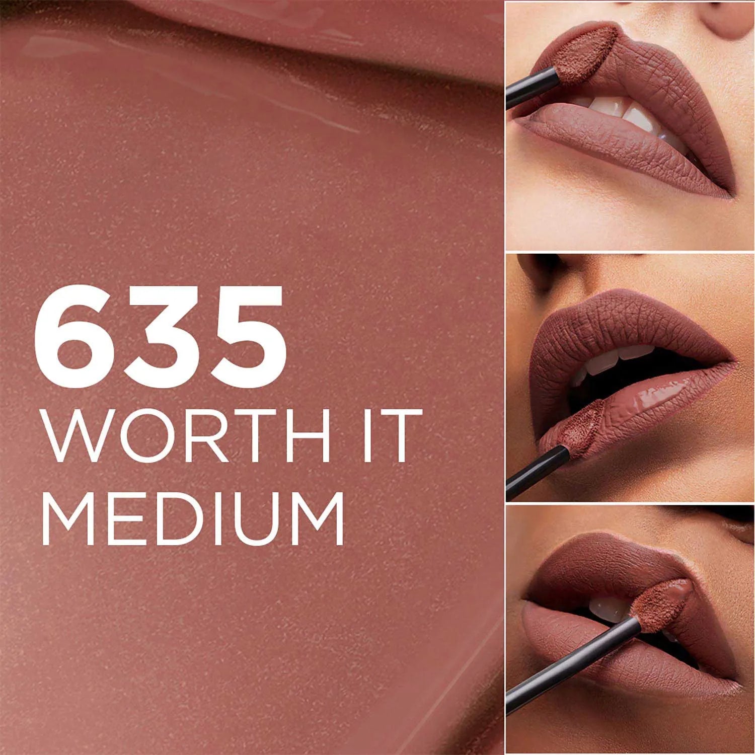 L'Oreal Paris - Infallible Matte Resistance Liquid Lipstick 5ml - Worth It Medium 635