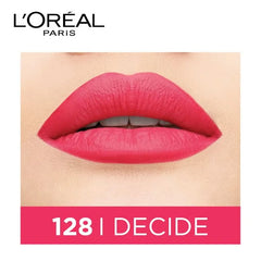 L'Oreal Paris - Rouge Signature Matte Liquid Lipstick 7 ml - I Decide 128