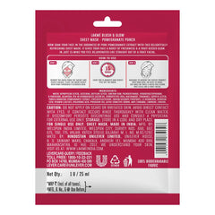 Lakme Blush & Glow Pomegranate Punch Sheet Mask 25 ml