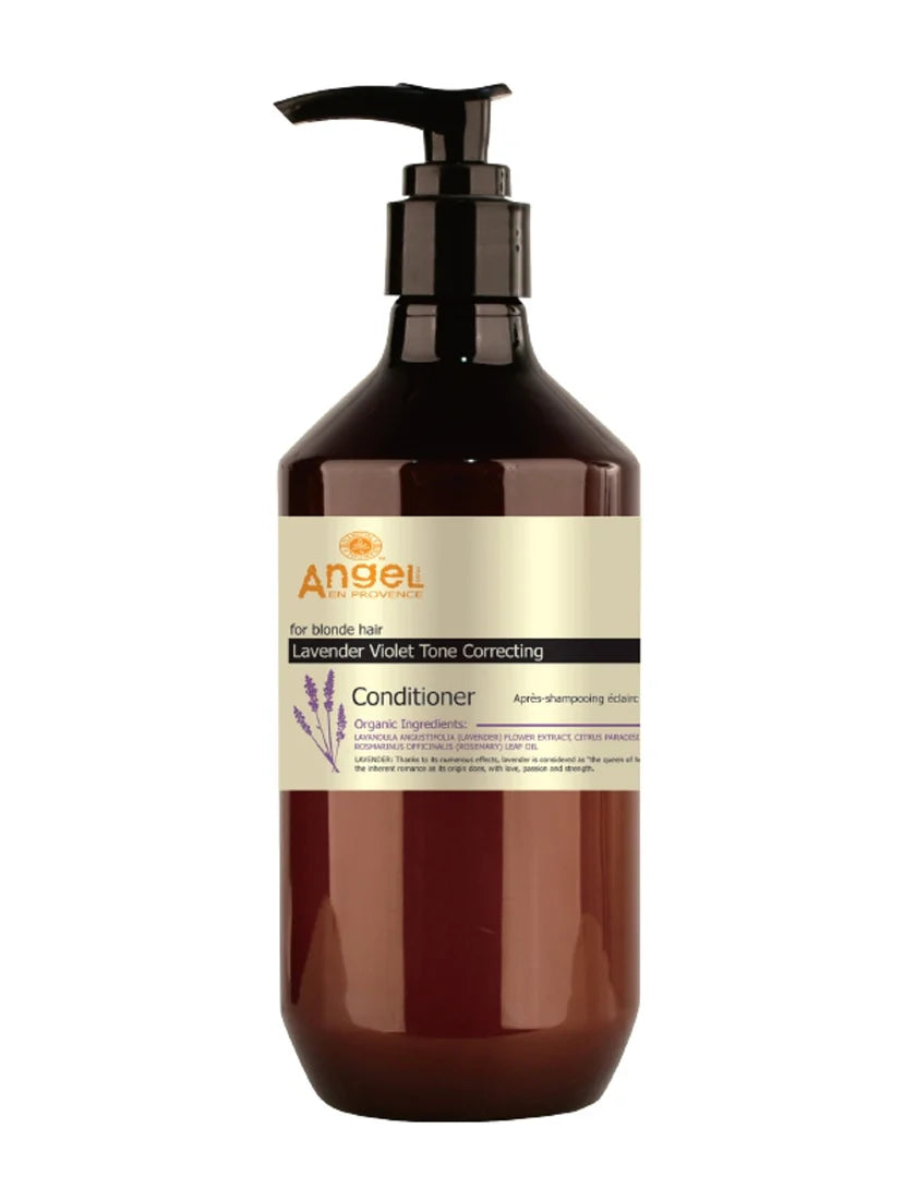 Angel En Provence - LAVENDER VIOLET TONE CORRECTING Shampoo & Conditioner 400ml Bundle