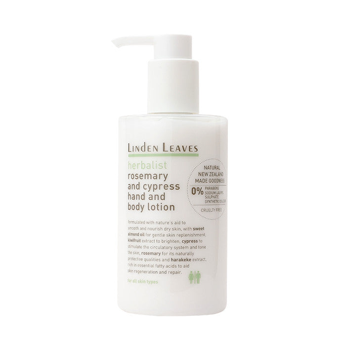Linden Leaves Rosemary & Cypress Hand & Body Lotion 300ml