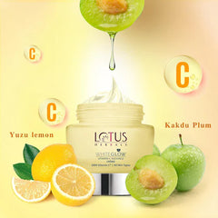 Lotus Herbals WhiteGlow Vitamin C Radiance Creme with SPF20 for Dark Spots & Dull Skin 50g