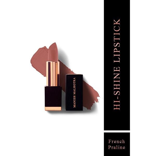 MyGlamm - Hi-Shine Lipstick by Manish Malhotra - French Praline