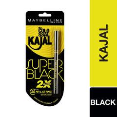 Maybelline - New York Colossal Kajal Super Black, 2X Darker & 2X Colossal, Matte Finish Kajal