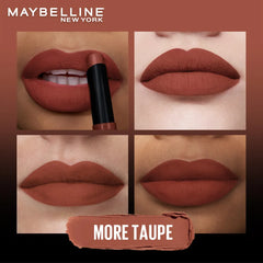 Maybelline - New York Color Sensational Ultimattes Lipstick, Matte Finish - More Taupe 1.7 g