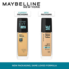 Maybelline - New York Fit Me Matte + Poreless 16H Oil Control Foundation With SPF 22- 128