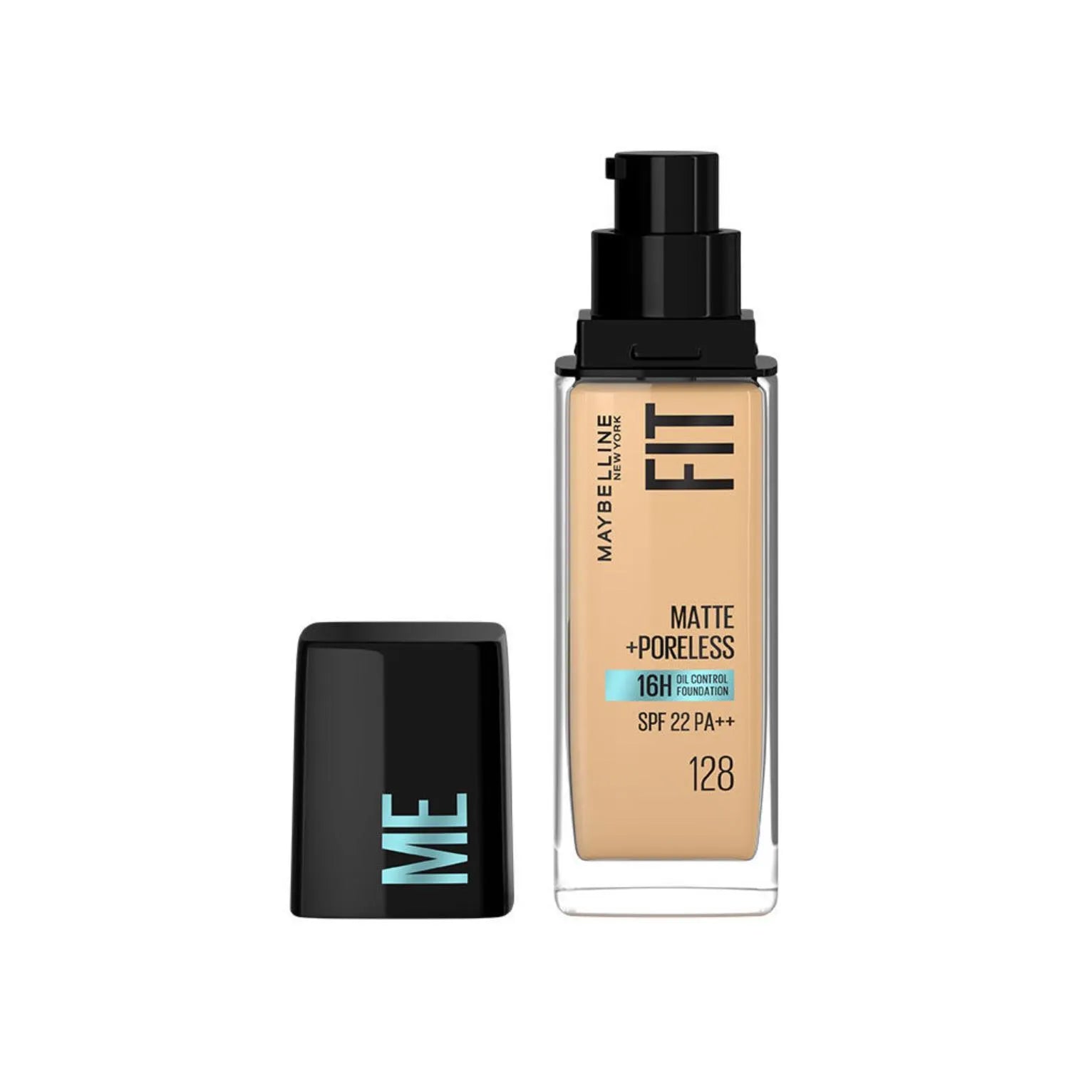 Maybelline - New York Fit Me Matte + Poreless 16H Oil Control Foundation With SPF 22- 128