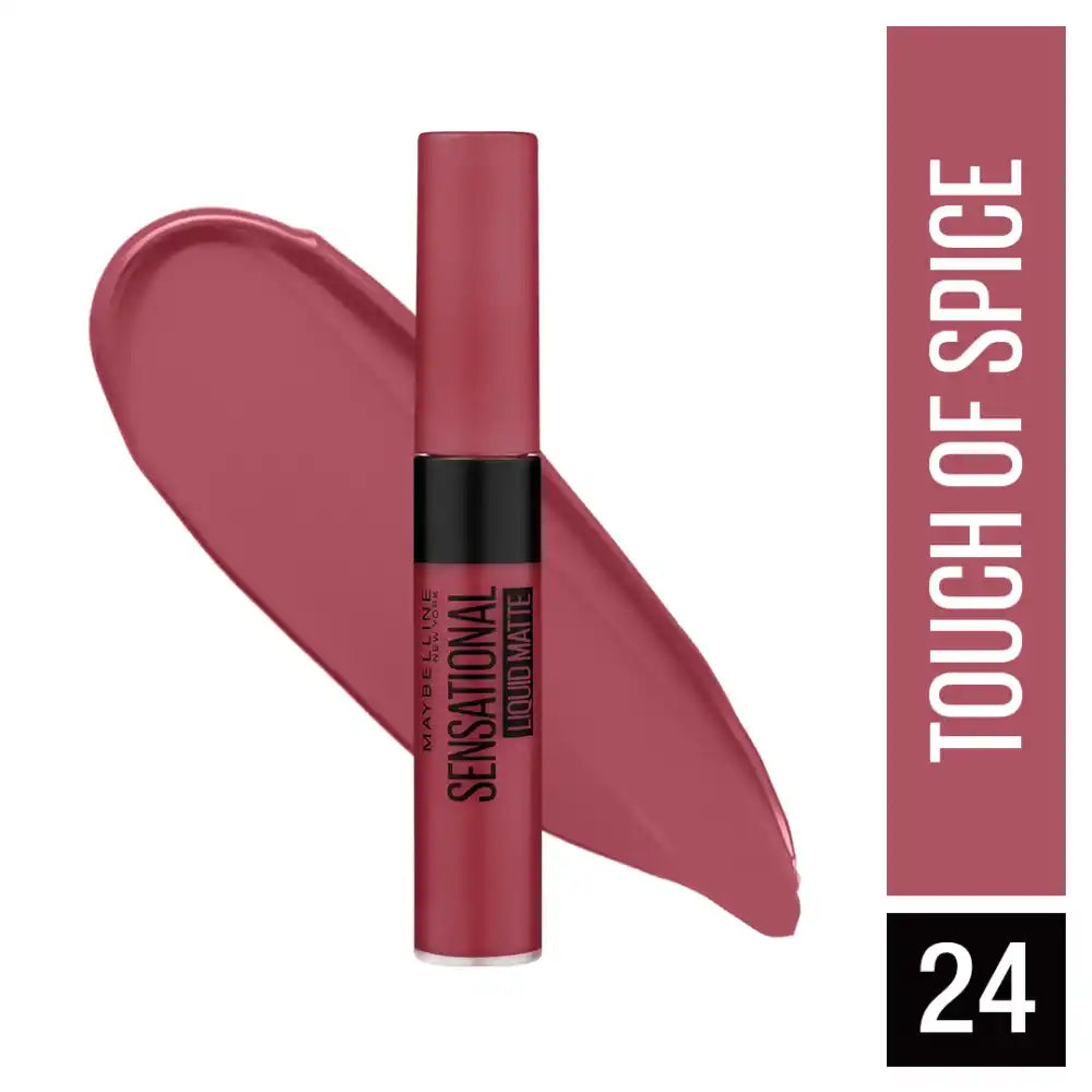 Maybelline - New York Sensational Liquid Matte Lipstick 24 Touch of Spice 7ml