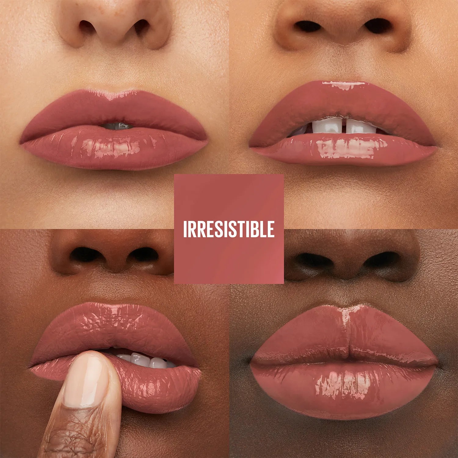 Maybelline - New York Super Stay Vinyl Ink Liquid Lipstick, Instant Shine Lasts Up To 16H - Irresistible 4.2ml