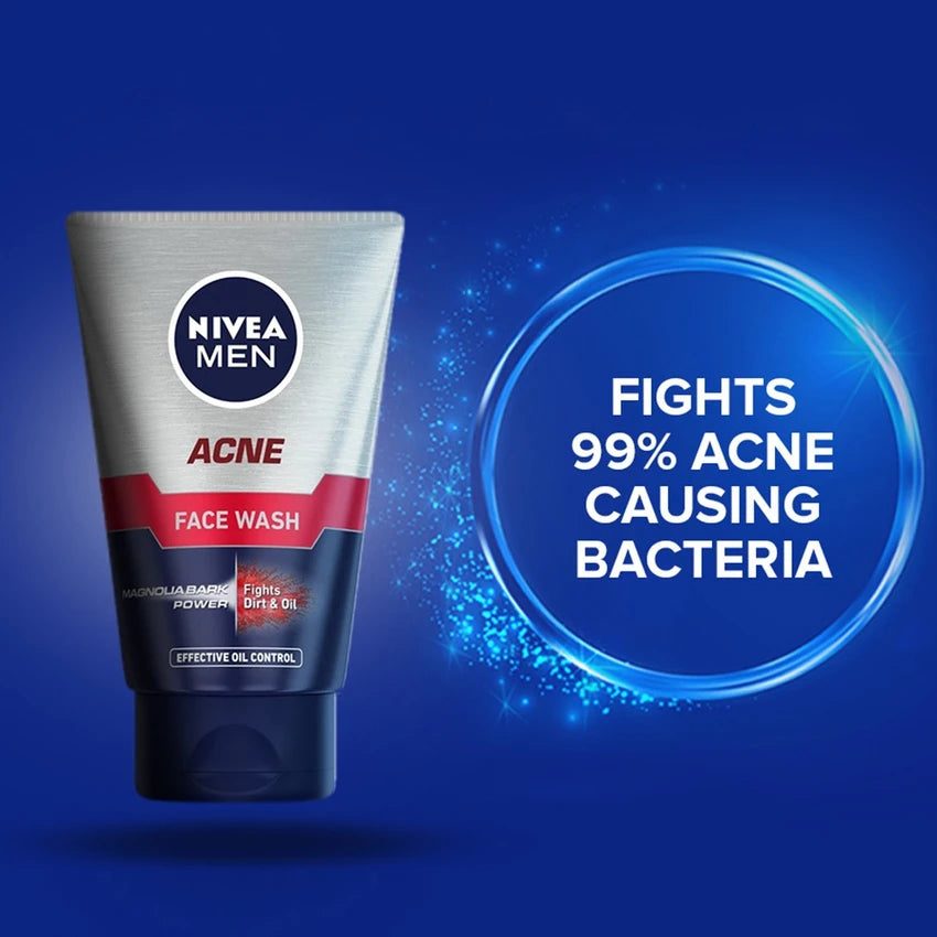 NIVEA Men Acne Control Face Wash 50g