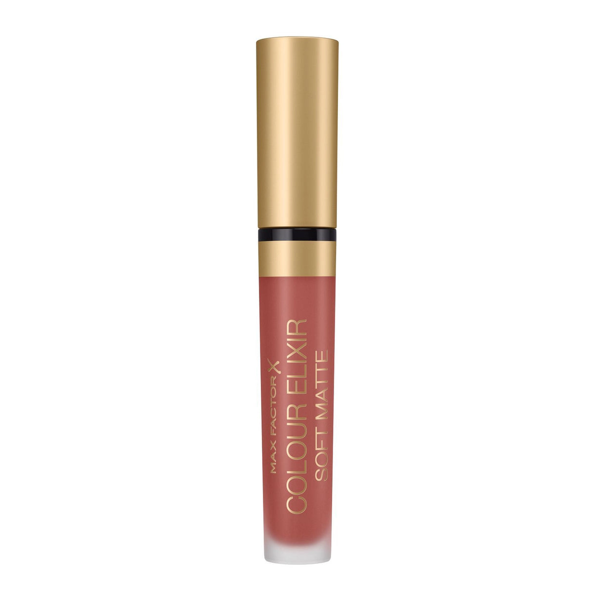 Max Factor Colour Elixir Soft Matte Liquid Lipstick 4ml Shade No. 010 Muted Russet