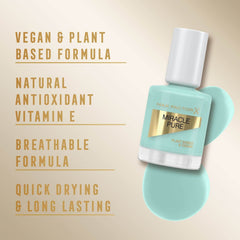 Max Factor Miracle Pure Nail Polish 12ml Shade No. 840 Moonstone Blue