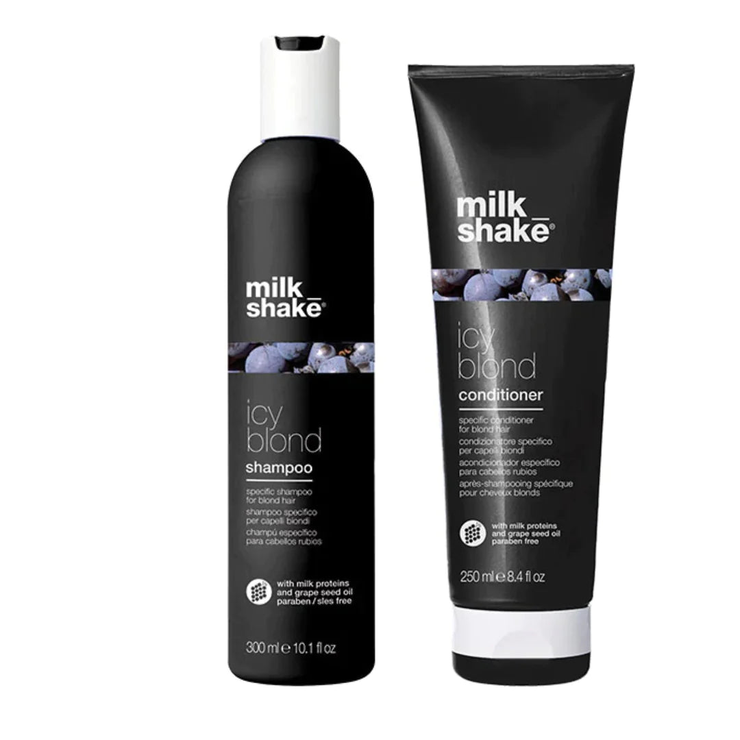 Milk Shake Icy Blond Shampoo and Conditioner Duo Gift Pack - Kess Hair and Beauty