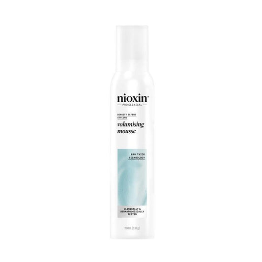 Nioxin volumising mousse bottle with pump, 200 ml