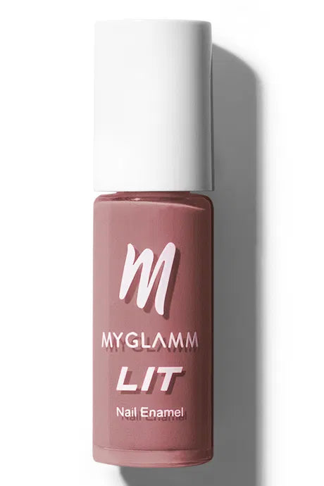 MyGlamm - LIT Long Lasting Nail Enamel 7ml - Say no More