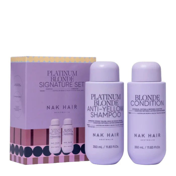 Nak Signature Platinum Blonde Duo Pack