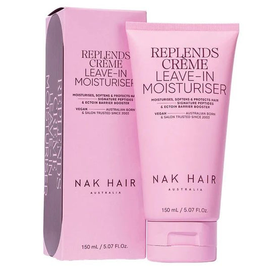 NAK Hair Replends Creme leave-in moisturiser tube with box, 150 ml