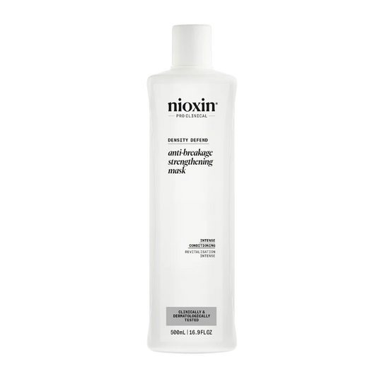 Nioxin anti-breakage strengthening mask bottle, white with cap, 500ml