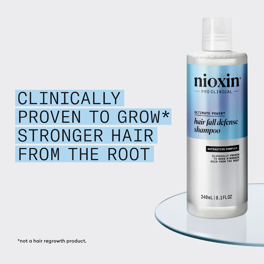 Nioxin Hair Fall Defense Shampoo 240ml - Kess Hair and Beauty