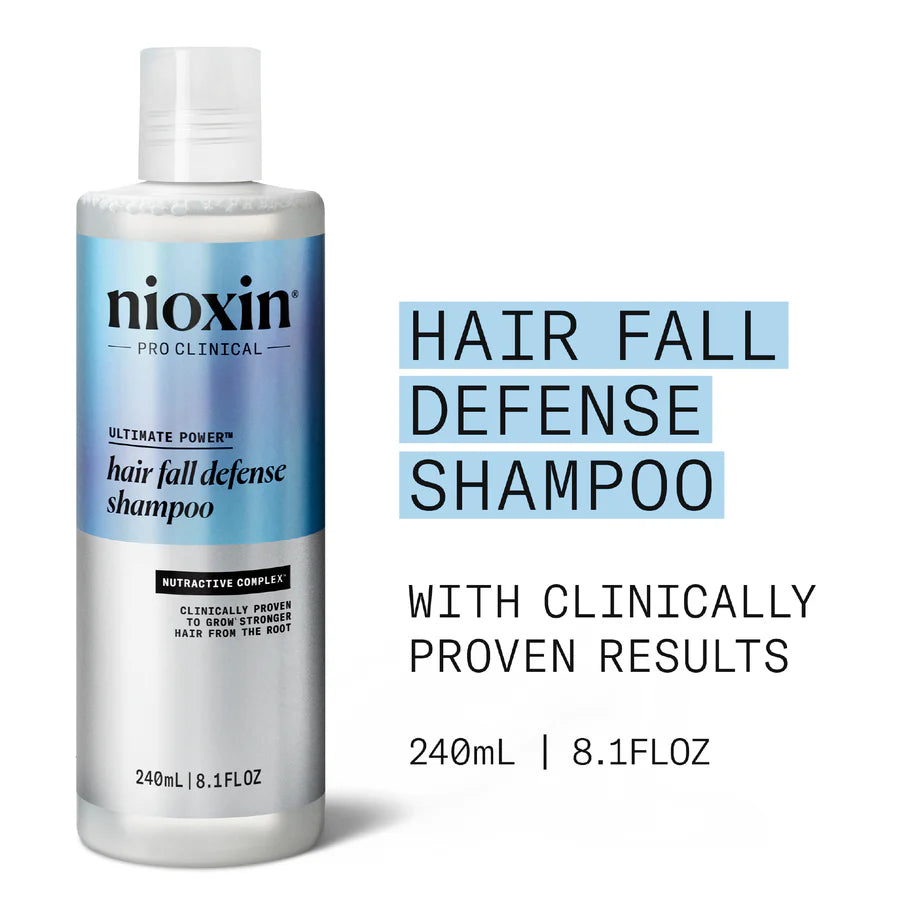 Nioxin Hair Fall Defense Shampoo 240ml - Kess Hair and Beauty