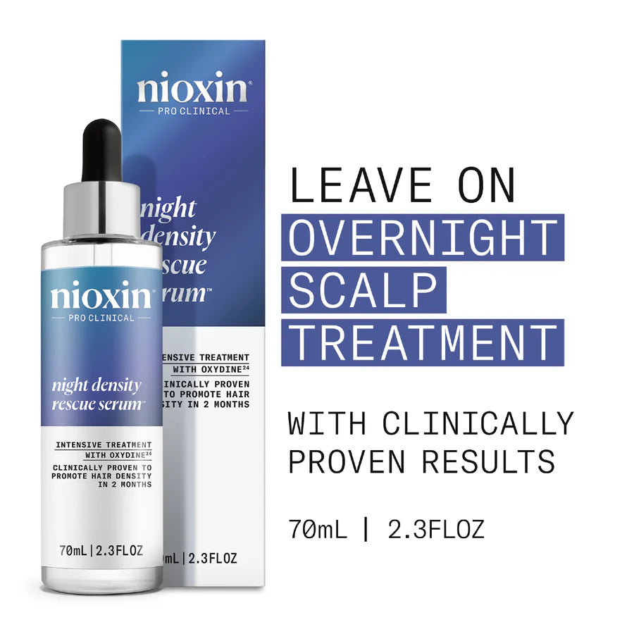 Nioxin Night Density Rescue Serum 70ml - Kess Hair and Beauty