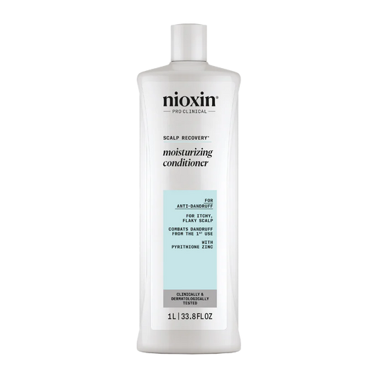 Nioxin Scalp Recovery moisturizing conditioner bottle, 1 L, anti-dandruff