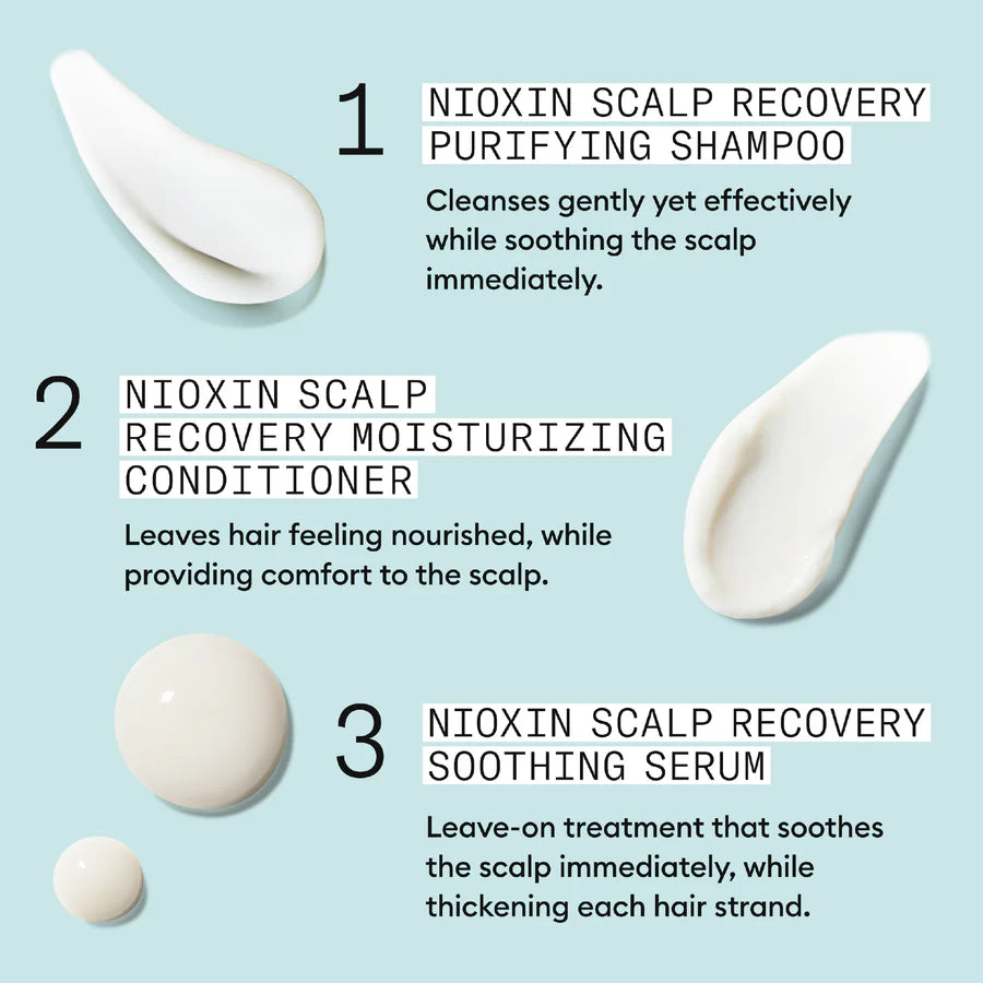 Nioxin Scalp Recovery System Moisturising Conditioner 1 Litre - Kess Hair and Beauty