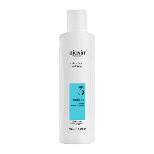 Nioxin System 3 scalp + hair thickening conditioner, 300ml bottle