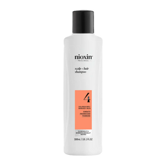 Nioxin System 4 Scalp + Hair Thickening Shampoo For Damaged Hair with Progressed Thinning 300ml - Kess Hair and Beauty