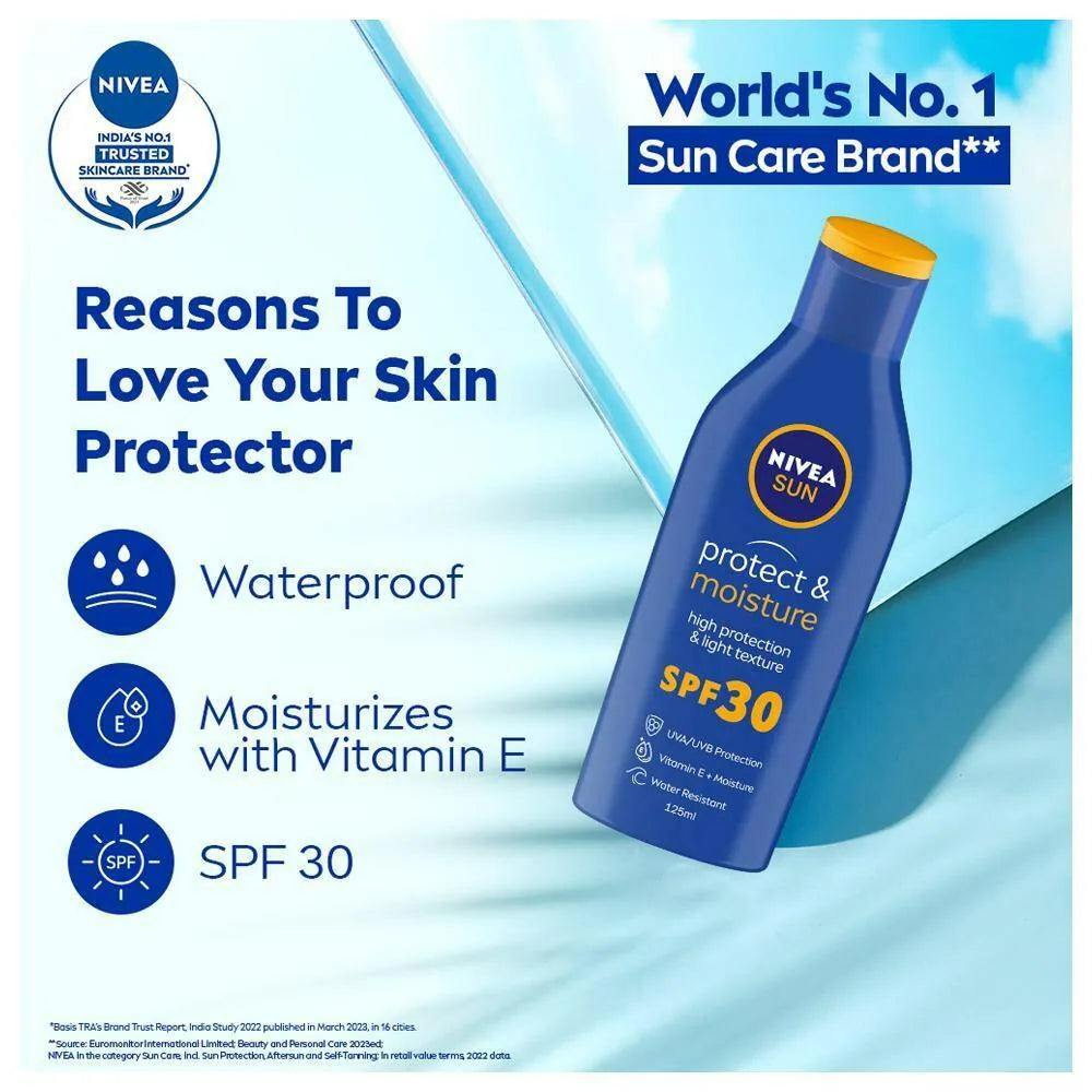 Nivea Sun Protect & Moisture SPF30 Lotion 125ml