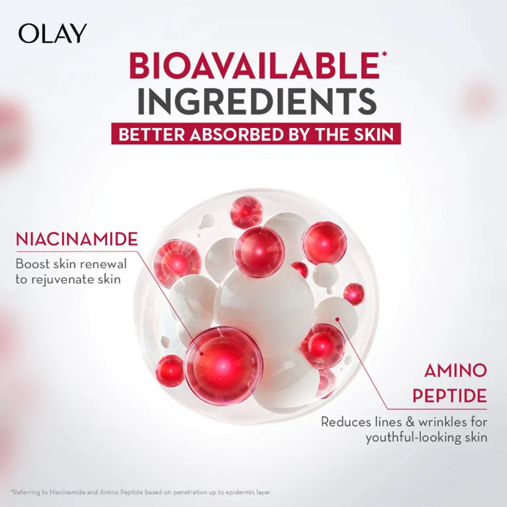 Olay Regenerist SPF30 Whip Cream Hyaluronic Acid & Pentapeptides 50g