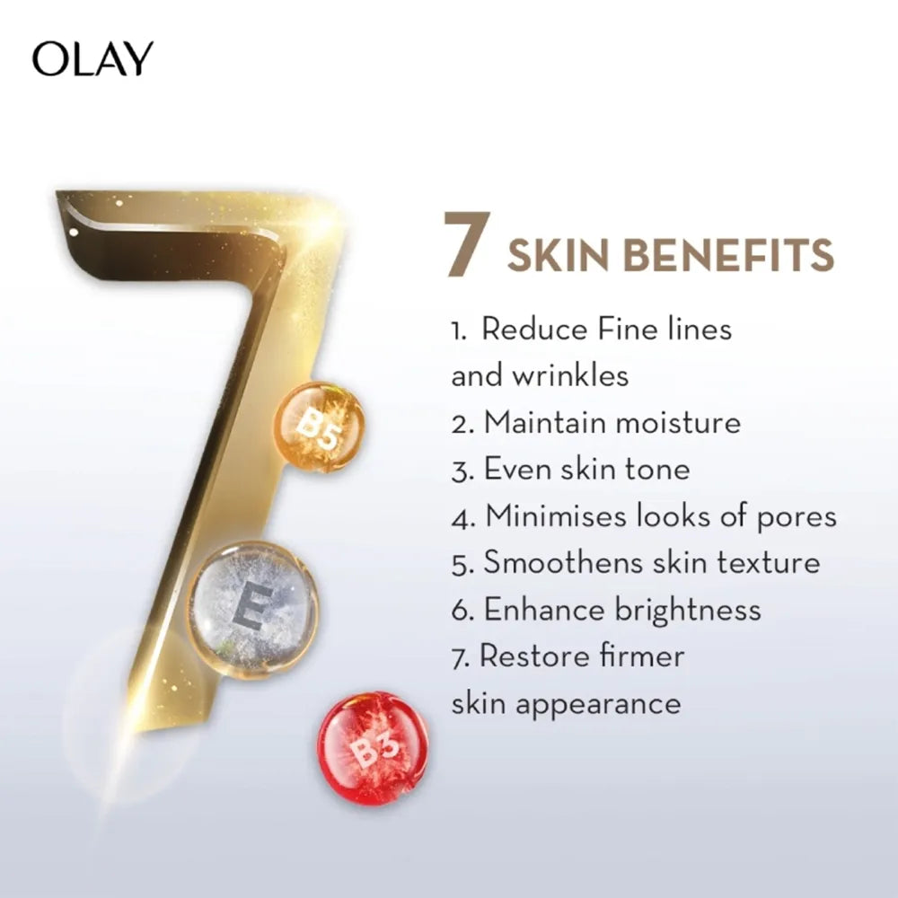 Olay Total Effects Day Cream + Olay Total Effects Night Cream - Slay All Day Pack (50 gm + 50 gm)