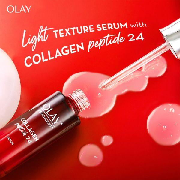 Olay Face Serum: Regenerist Collagen Peptide 24 Serum 30ml