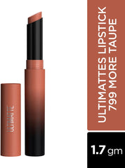 Maybelline - New York Color Sensational Ultimattes Lipstick, Matte Finish - More Taupe 1.7 g