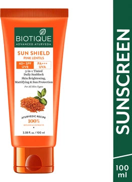 Biotique - Bio Carrot SPF40+ Sunscreen Ultra Soothing Face Lotion 100ml