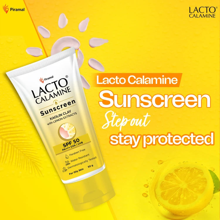 Lacto Calamine - Face Sunscreen SPF 50 PA +++ UVA-UVB - No White Cast 50g