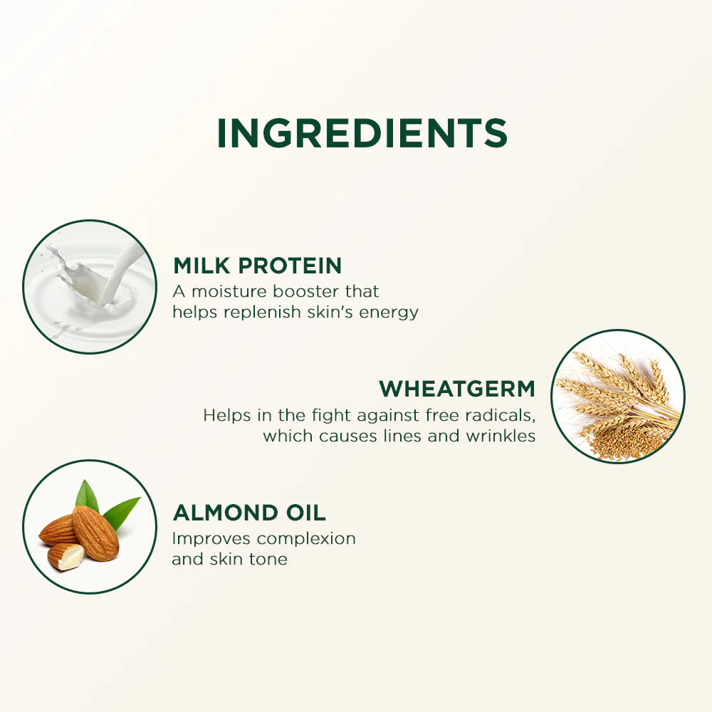 Biotique Milk Protein Instant Glow Brightening Face Pack 50g