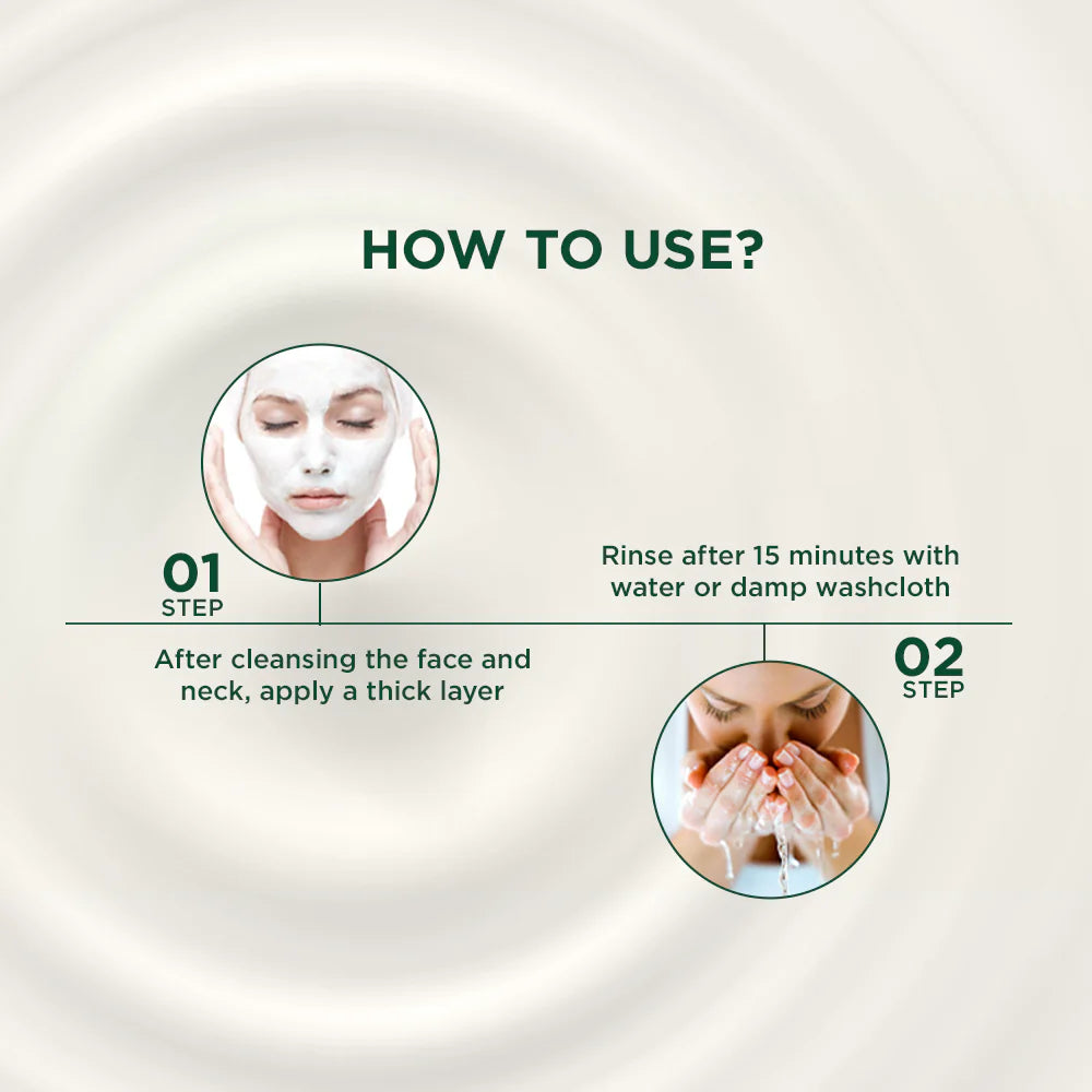 Biotique Milk Protein Instant Glow Brightening Face Pack 50g