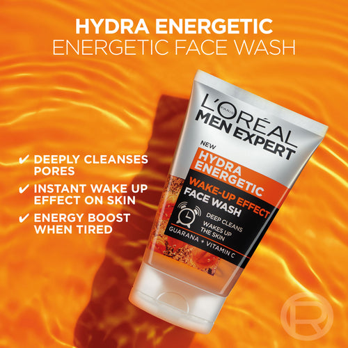 L’Oréal Men Expert - Wake-Up Effect Face Wash 100ml