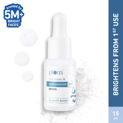 Plum - 10% Niacinamide Serum for Face with Rice Water 15ml