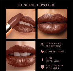 MyGlamm - Hi-Shine Lipstick by Manish Malhotra - Almond Creme