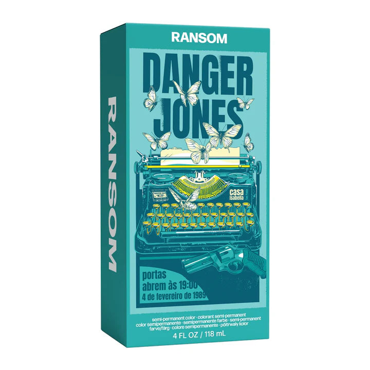 Danger Jones Semi Permanent Hair Color - RANSOME (Teal) 118ml