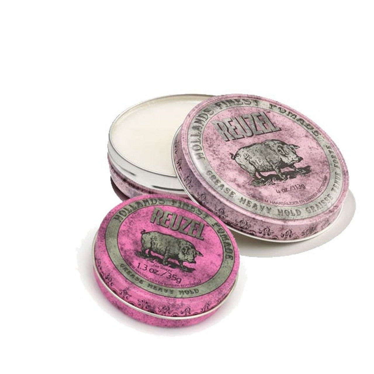 Reuzel Pink Heavy Hold Grease 35g - Kess Hair and Beauty