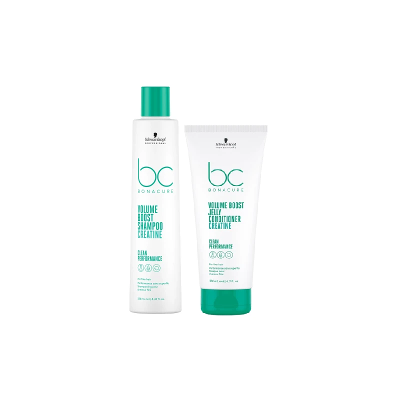 BC Bonacure Clean Performance Volume Boost Shampoo and Conditioner Duo - Kess Hair and Beauty
